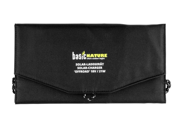 BasicNature Foldable Solar Charging Panel Off Road Kit