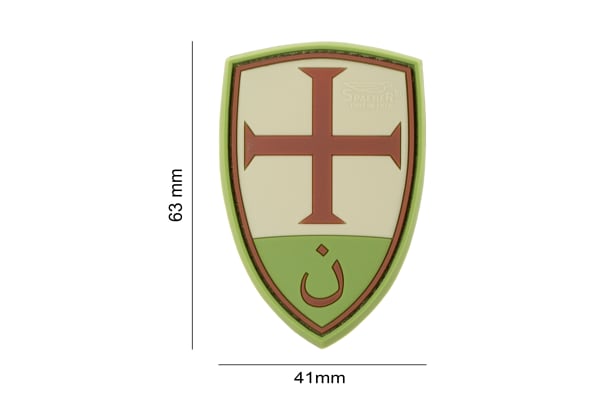 JTG Crusader Shield Rubber Patch