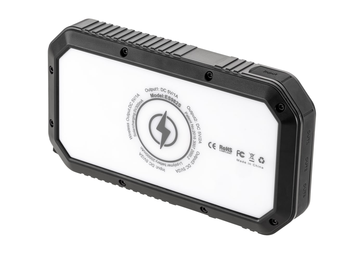BasicNature Solar Powerbank 20000mAh