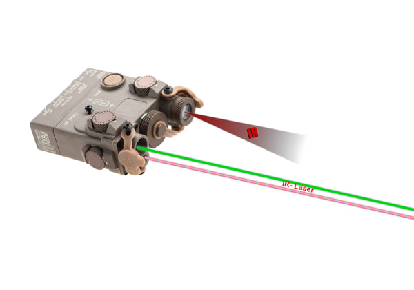 WADSN DBAL-A2 Aiming Device Green Laser + IR Laser/IR LED