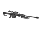 Snow Wolf Barrett M82A1 Bolt Action Sniper Rifle Set
