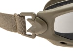 Wiley X Spear Goggle Grey / Clear / Light Rust