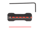 LPA Adjustable Fiber Optic Front Sight for 6-8mm Shotgun Ribs