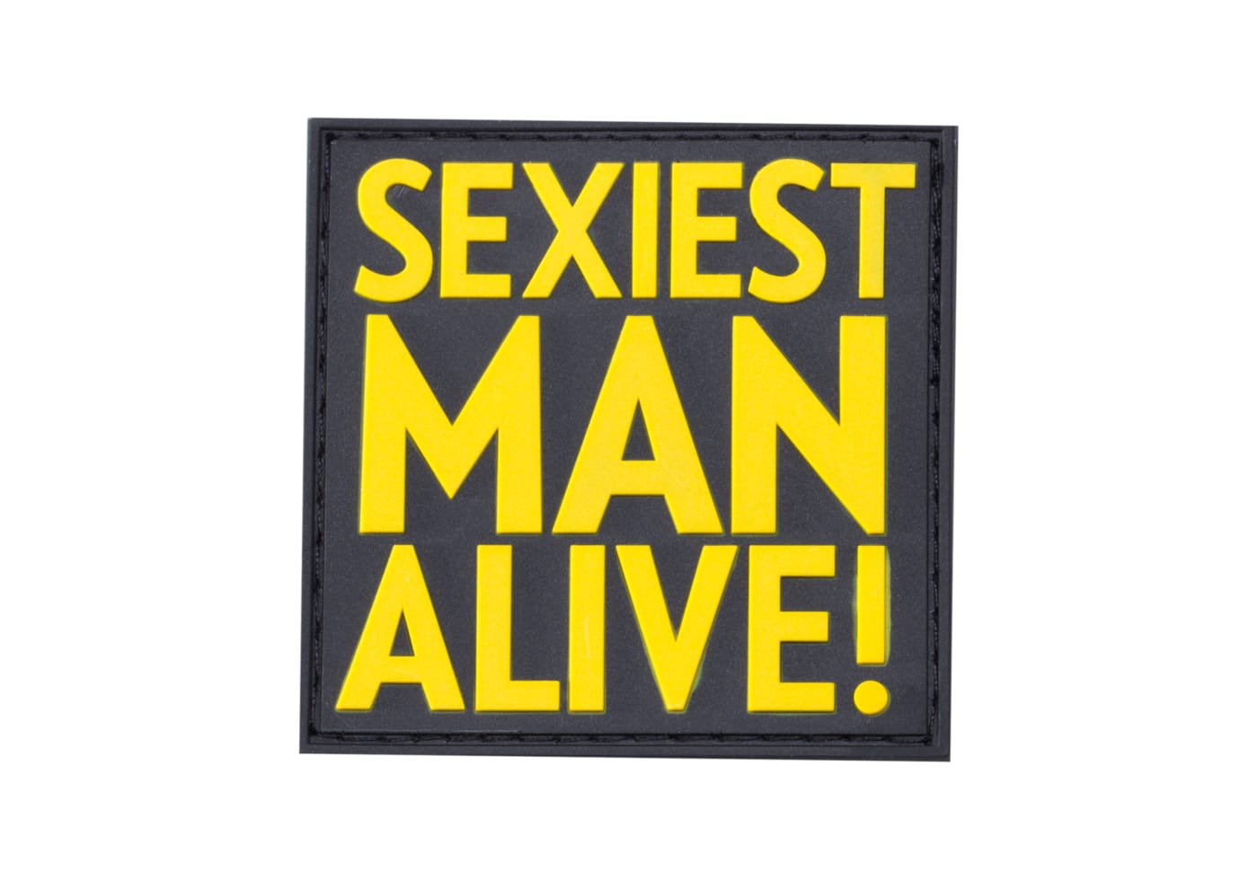 JTG Sexiest Man Alive Rubber Patch