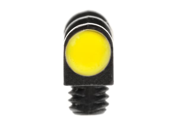 LPA Yellow Fiber Optics Front Sight for 2,6 MA Thread