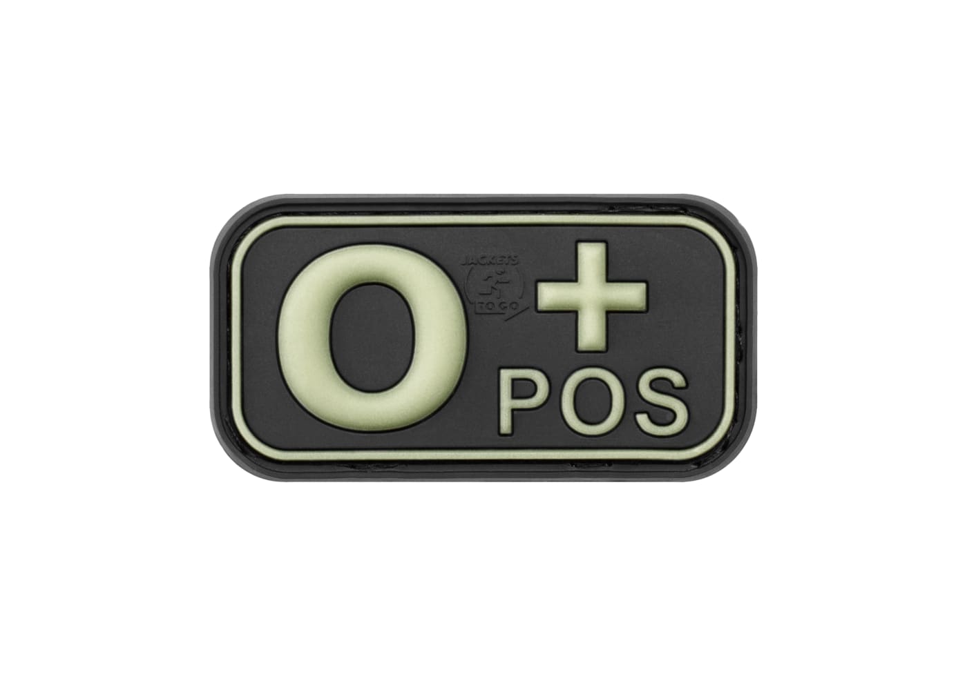 JTG Bloodtype Rubber Patch 0 Pos