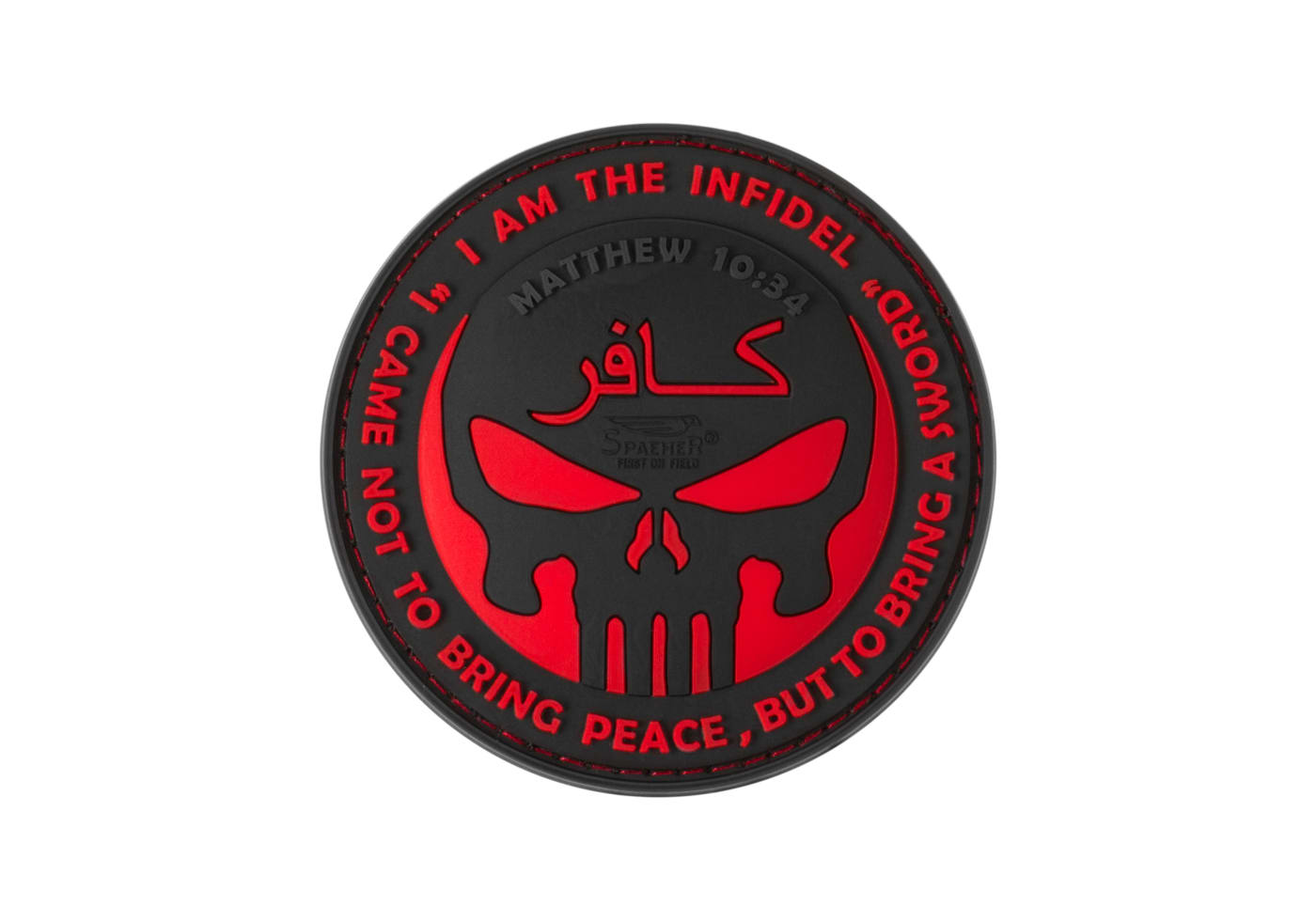 JTG The Infidel Punisher Rubber Patch