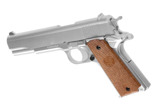 KWC M1911 Silver Spring Gun