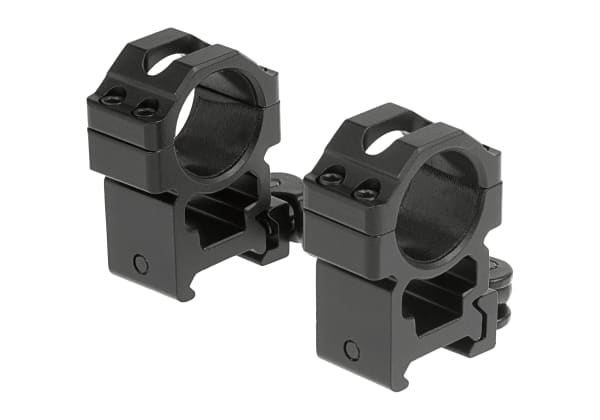 Leapers QD 25.4mm CNC Mount Rings High