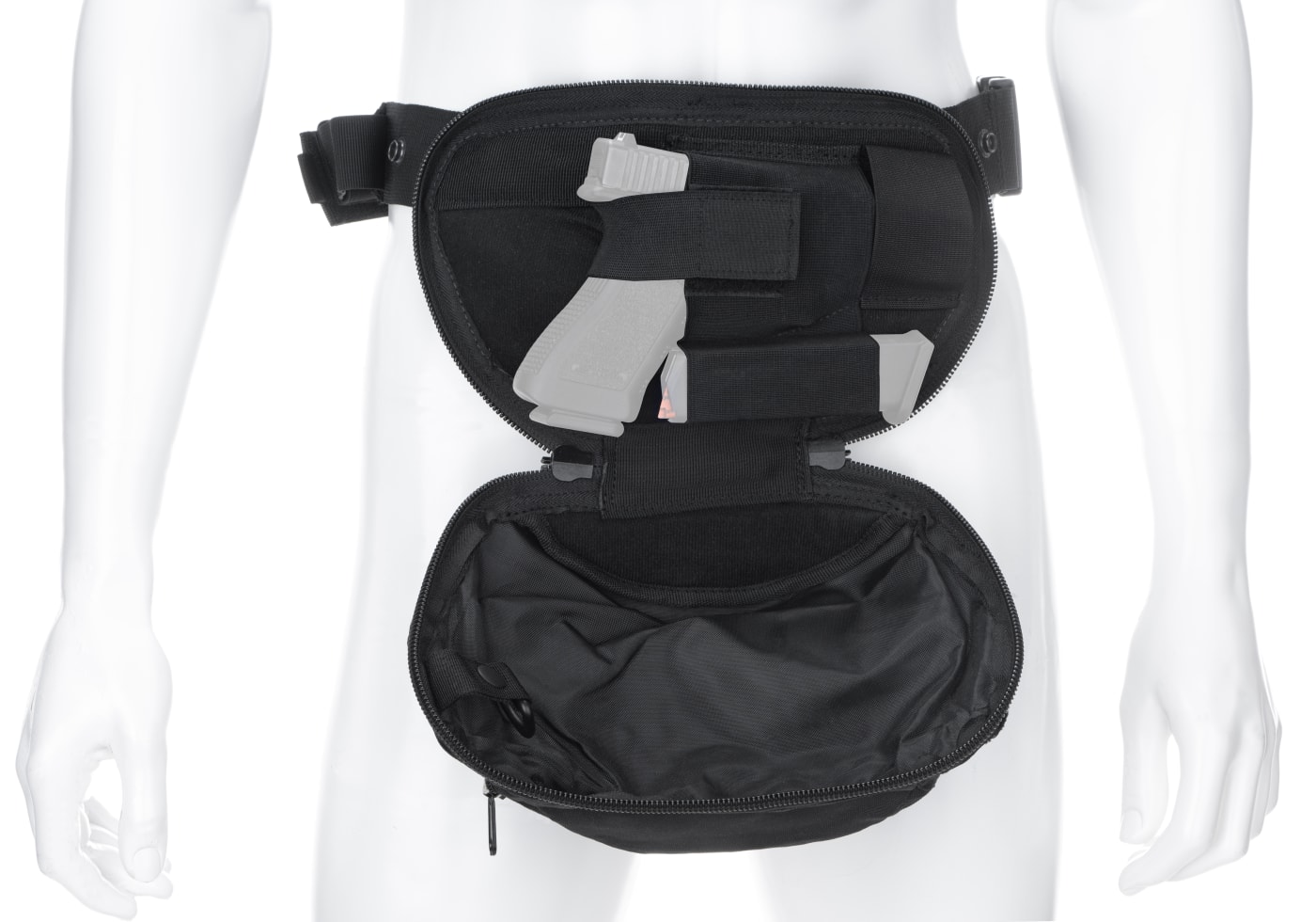 Frontline Fanny Pack With Pistol Compartment