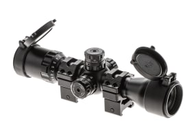 Leapers BugBuster 3-12X32 Scope Side AO Mil-Dot With QD Rings