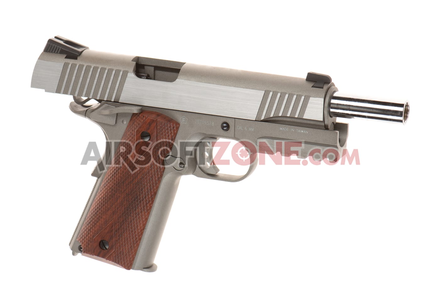 Kwc Airsoft Pistol 1911 Blowback Full Metal Silver