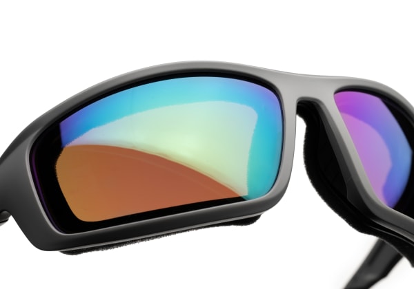 Wiley X WX Grid Captivate Polarized Green Mirror