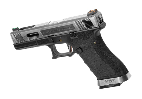 WE G-Force 18C SV Silver Barrel Metal Version GBB