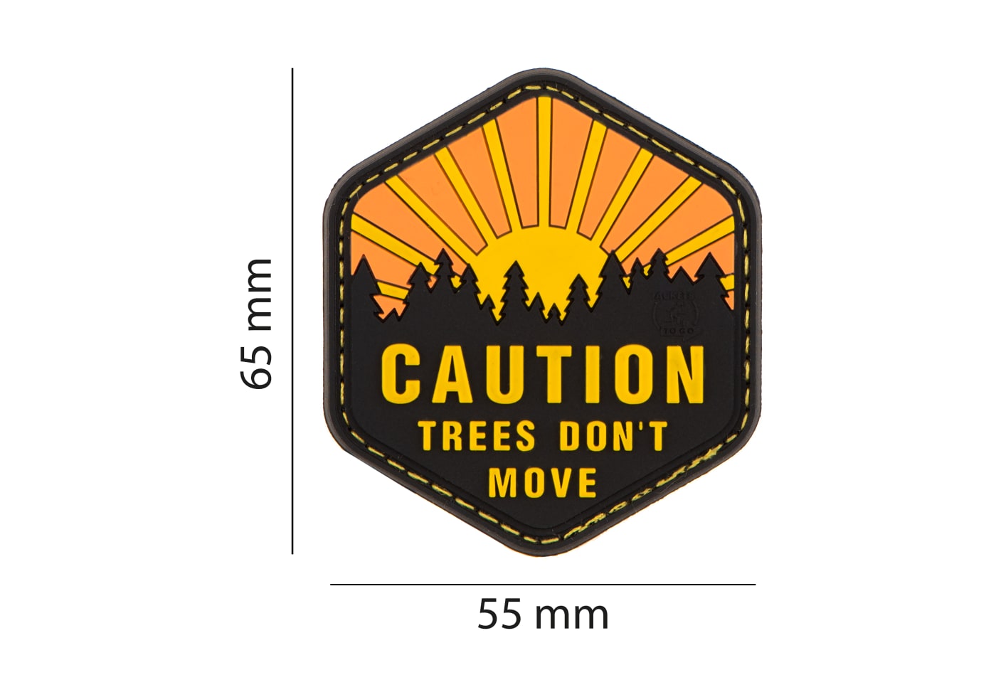 JTG Trees Don't Move Rubber Patch