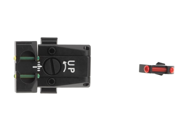 LPA Fiber Optic Sight Set for Glock 17/19