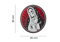 JTG Santa Muerte Rubber Patch