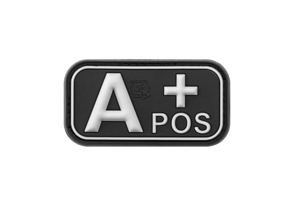 JTG Bloodtype Rubber Patch A Pos