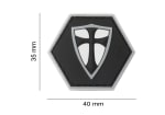 JTG Recte Faciendo Shield Rubber Patch