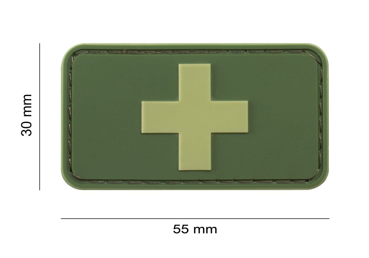 JTG Swiss Flag Rubber Patch