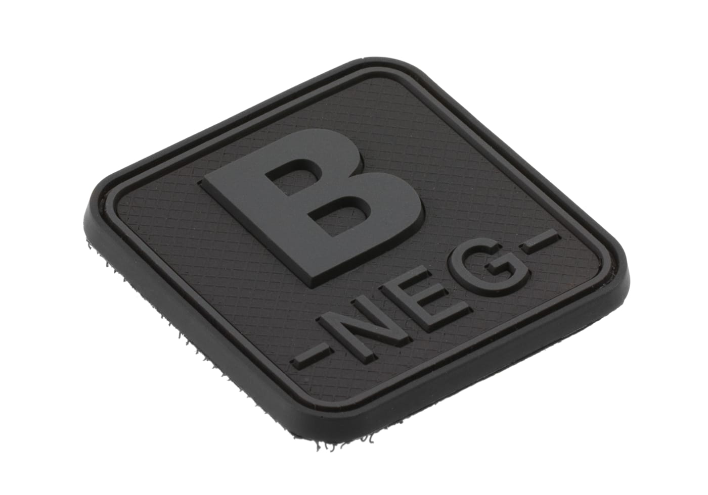 JTG Bloodtype Square Rubber Patch B Neg