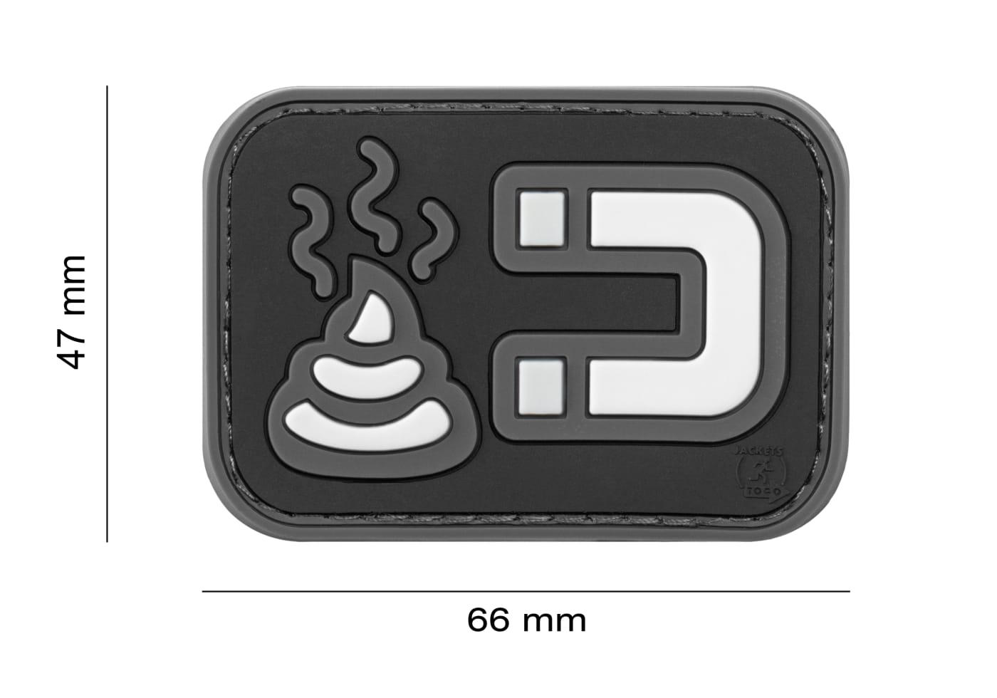 JTG Shit Magnet Rubber Patch