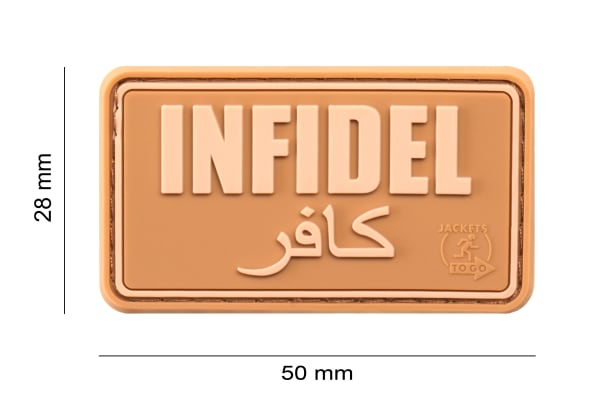 JTG Infidel Rubber Patch