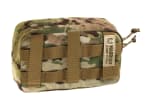 Warrior Medium Horizontal MOLLE Pouch Zipped
