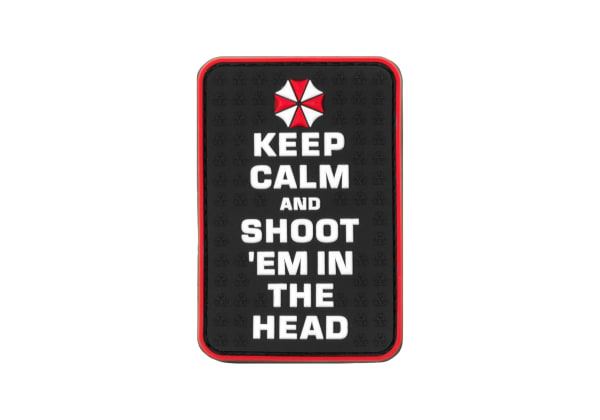 JTG Keep Calm and Shoot Rubber Patch