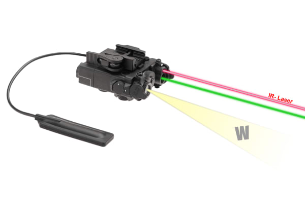 WADSN DBAL-A2 Illuminator / Laser Module Green + IR