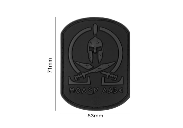 JTG Molon Labe Rubber Patch