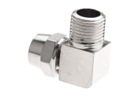 EpeS HPA 6mm Hose Coupling with Screwed Catch 90 Degree - Outer 1/8 NPT