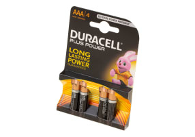 Duracell AAA Plus Power 4pcs