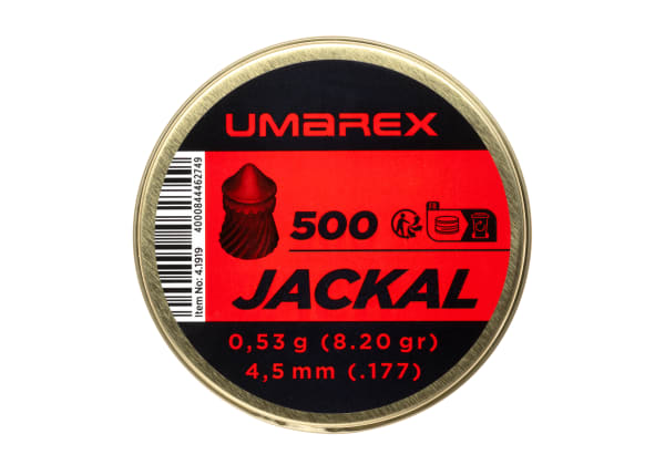 Umarex 4.5mm Jackal Pointed Pellets 0.53g 500rds