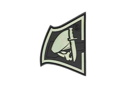JTG Rebel Skull Rubber Patch