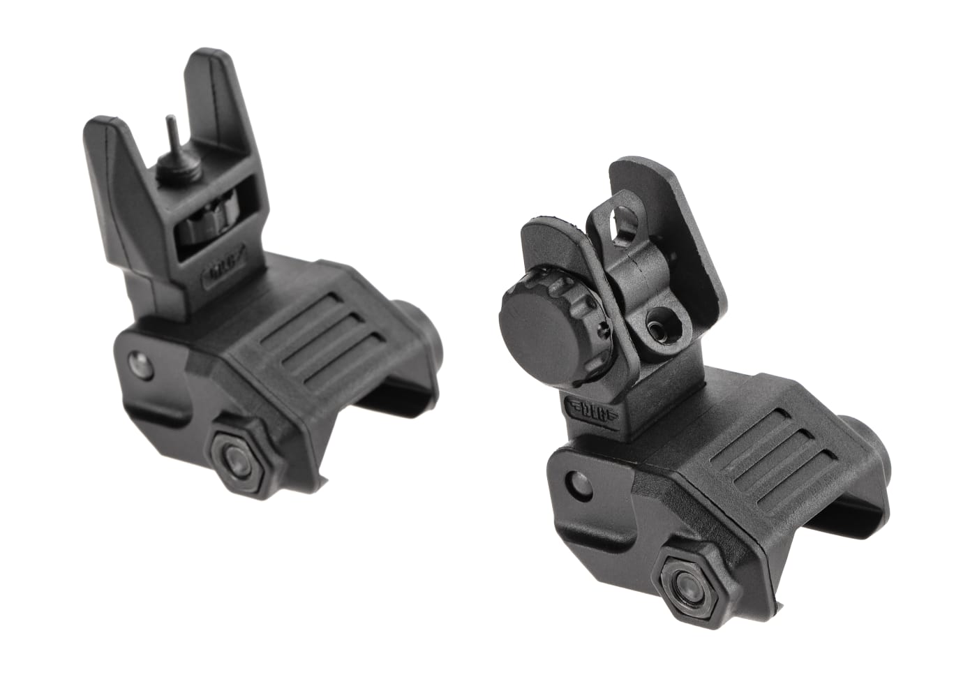 DLG Tactical Low Profile Folding Sight Set