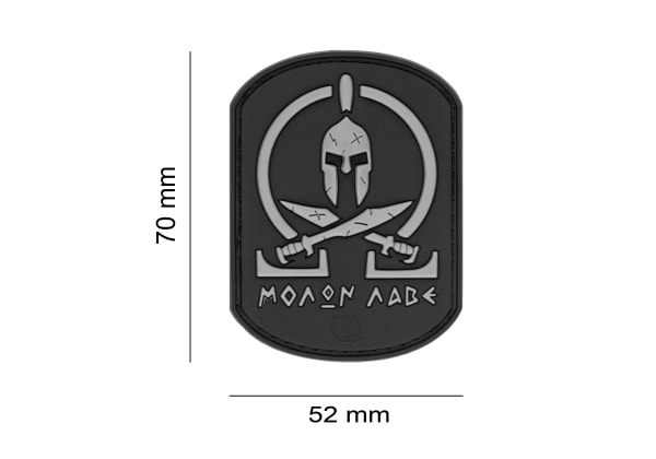 JTG Molon Labe Rubber Patch