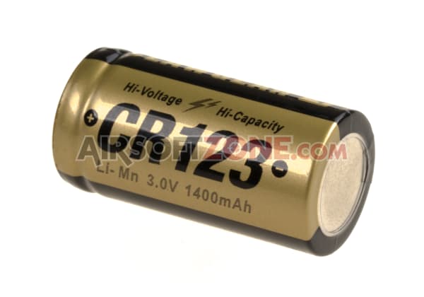 CR123 A, 3V, 1400mAh Li-Ion, Photo Power : : Electronics