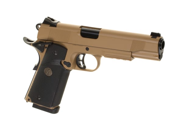 KJ Works M1911 MEU Full Metal Tan Co2