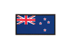 JTG New Zealand Flag Rubber Patch