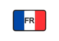 JTG France Flag Rubber Patch