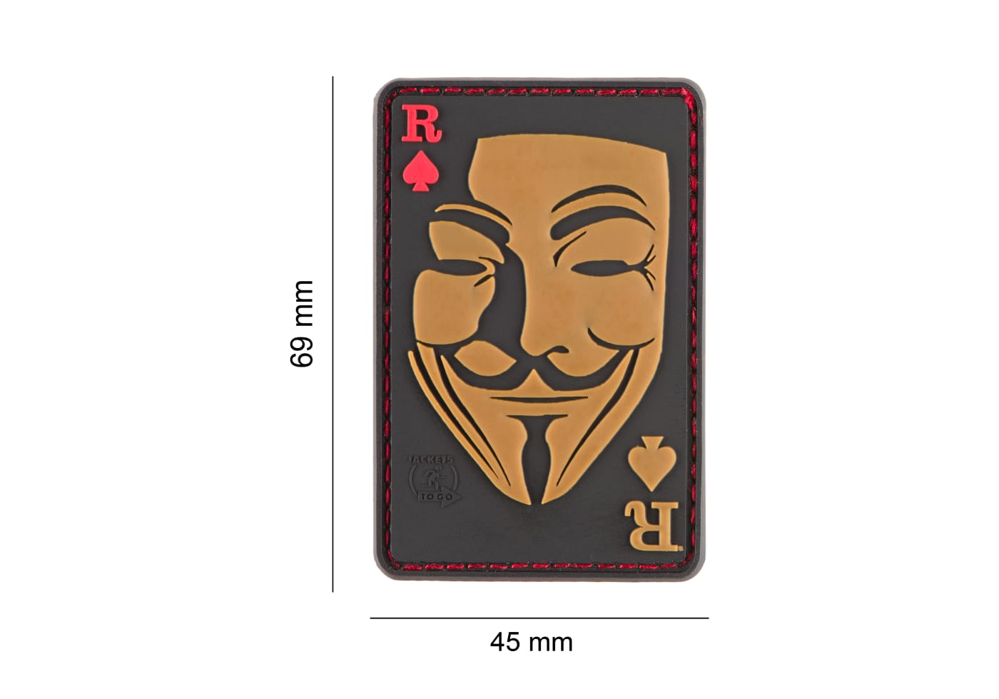 JTG WOC Resistance Rubber Patch