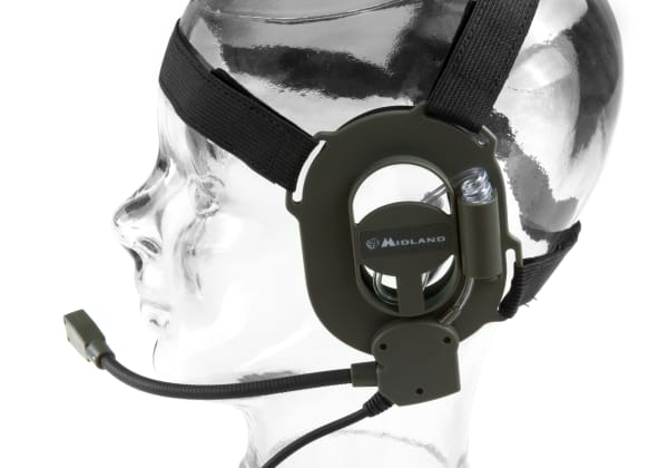 Midland Bow M Military Headset Midland Connector
