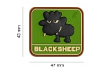 JTG Little Black Sheep Rubber Patch