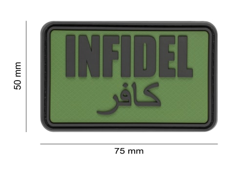 JTG Infidel Large Rubber Patch