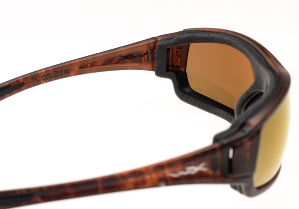 Wiley X WX Breach Captivate Polarized Bronze Mirror