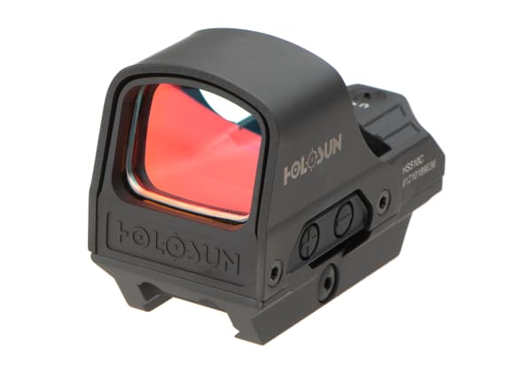 Holosun HS510C Solar Red Circle Dot Sight Combo with HM3X