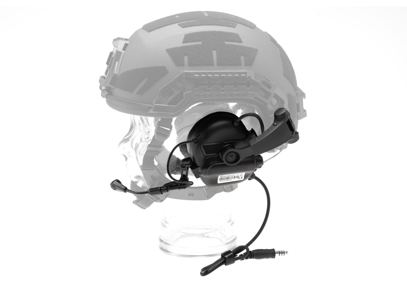 Earmor M32X Plus Hearing Protection Set for ARC Helmet Rails