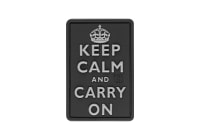 JTG Keep Calm Rubber Patch