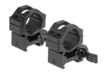 Leapers QD 25.4mm CNC Mount Rings Medium